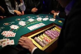 Antarmuka live dealer jin 33 di aplikasi mobile